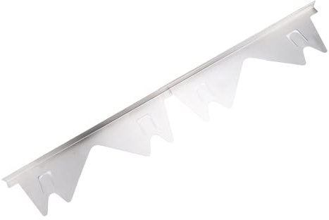 Acouto 2pcs Papis de Poêle en Acier Inoxydable Remplissages de Plage de Cuisine Réglables Kit de Garniture de Couverture de Comptoir de Couverture pour Comptoir de Cuisine avec Balayage