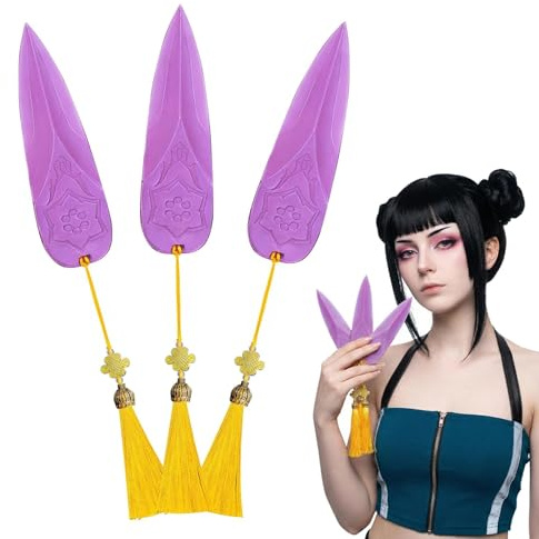 Cosplay Arma de Anime Juguetes, CIYIN Impreso Dardos Accesorios para Disfrazarse Hunters, Cosplay-Prop Armas para Disfrazarse Cazadora