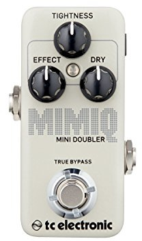 TC Electronic MIMIQ MINI DOUBLER Pedale raddoppio autentico con controllo di tenuta reattivo per raddoppio vocale realistico