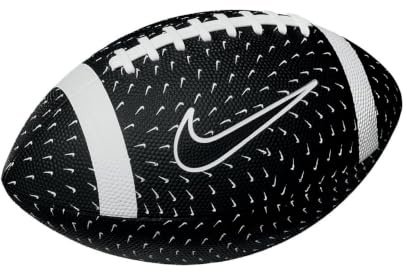 Nike Playground FB Official Deflated Palla da football americano Black/White 9