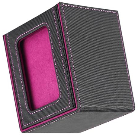 Commander-Kartenbox | Langlebige Commander-Deck-Displaybox mit Magnetverschluss | Hält bis zu 100 Spielkarten. Multifunktionale Box für Kristalle, Schokolade, Süßigkeiten, Ohrringe 2,76 x 3,11 x 3,94