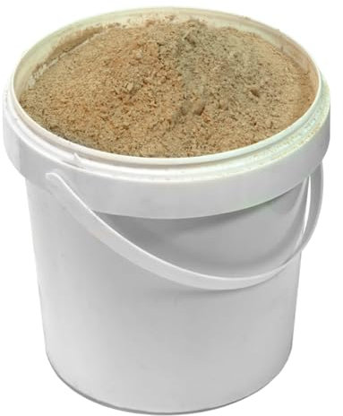 HUBEY CALZIUMBENTONIT Pulver Bodenaktivator und Bodenverbesserer Für trockene Böden 1 Kg Pulver Tonmineral Montmorillonit bindet Nährstoffe