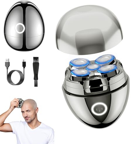 Maquina de Afeitar Hombre, Afeitadoras Eléctricas Rotativas, Afeitadora Cabeza, Shaver, Maquina de Cortar Pelo