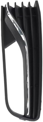 Rejilla Parachoques Delantero Luz Antiniebla del Parachoques Delantero del Coche, Cubierta De Rejilla 6C0854661B 6C0854662B para VW Polo 6R 2014 2015 2016 2017 Coche Parrilla(Lado Derecho)