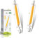 MJGFD R7S LED 78mm Dimmbar Lampen, 10W R7S 78mm Glühbirne Ersatz für 100W Halogenlamp, Warmweiß 3000K 1000LM, Kein Flackern, 360°Abstrahlwinkel LED Stab, 2er Pack