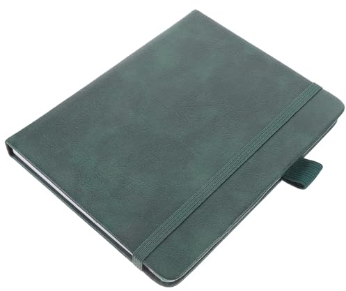 SHERCHPRY Libreta de Direcciones A6 Verde de Bolsillo Índice y Cinta, Organizador Portátil para Números Telefónicos y Registro de Contactos en Oficina y Hogar