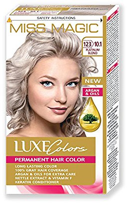 Miss Magie Teinture pour cheveux, blond platine avec argan