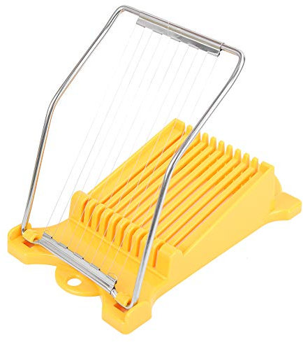 Cortador de huevos, cortador de jamón, picador de huevos, cortador multiusos de acero inoxidable para fiambres y huevos para utensilios de cocina, accesorios de cocina