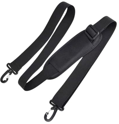 Lyivisk Correa Hombro Universal para Bolsas 90-160 cm Ajustable con Almohadilla 38 mm Ancho Correa Reemplazo para Bolsa Portátil Bolsa Viaje Bolsa Deportiva Bandolera