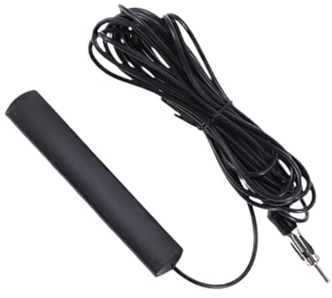 SHINEOFI Antena FM para Coche De Señal Antena De Radio Instalable Parabrisas