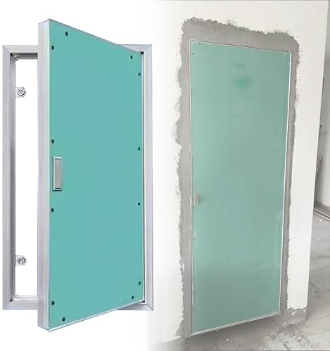 Brandschutz-Inspektionsplatte, Aluminiumrahmen für Gipskartonplatten und Metallwände, langlebige Lochabdeckungslösung