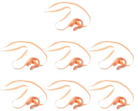 GARVALON 7 Pezzi Clip Nasali per Nuoto in Silicone Ipoallergenico con Corda, Tappi Nasali Impermeabili da 7 Pezzi per Adulti e, Protezione Nasale Antiscivolo per Piscina con Custodia