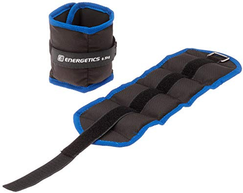 ENERGETICS Unisexe Manchettes de Poids Taille Unique Noir/Bleu