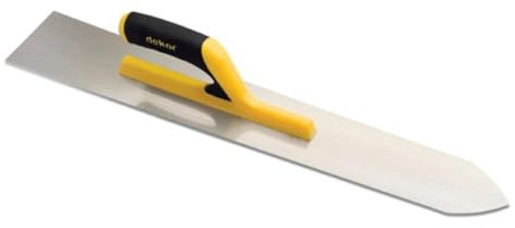 Dekor® Profi Glätter Bodenlegerkelle Estrichkelle 550 mm, Abmessungen mm: 550 x 95 x 75 x 1,2 Glättekelle aus Federstahl