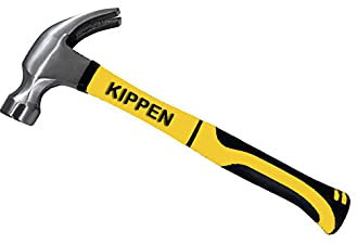 Kippen 1154EA - Martillo de carpintero, tipo americano, 450 gr.