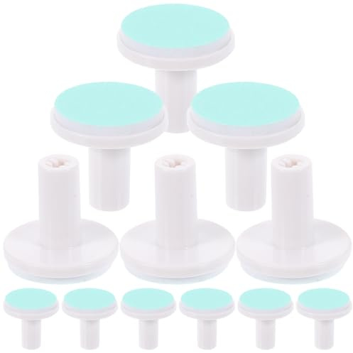 ABOOFAN 12 Pièces Têtes De Remplacement Pour Lime À Ongles Électrique Bébé Accessoires Sécurisés Pour Manucure Nouveau-Né Pratiques Pour Coupe Et Polissage