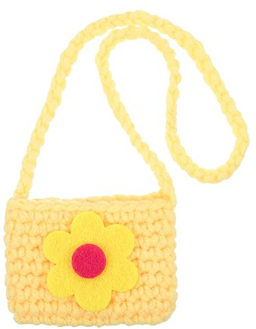 POPETPOP 1stücke Rabbit Bag Decor Mini Pet Tasche Gelbes Kostümzubehör Für Haustiere Für Und Aus Weichem Filzmaterial Leicht Und Tragbar Für Kleine Haustiere