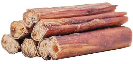 Ochsenziemer 12 cm – 500 g ca. 18 STK. – Natürlicher Kausnack für Hunde – 100 % Rind – Zahnpflege & Beschäftigung – Getrocknetes Kauprodukt – Ohne Zusatzstoffe