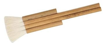 kesurpae Premium bambu konstpenslar gethår kummel akvarell konstnärer penslar verktyg lämplig för att blanda oljefärger och akryl akvarell pensel penna konstnärer pensel, 4 rader