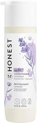Honest Calming Lavender Hypoallergenic Conditioner With Naturally Derived Botanicals, Dreamy Lavender, 10 Fluid Ounce