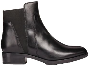 Geox Femme D Felicity F Bottines, Black, 39 EU