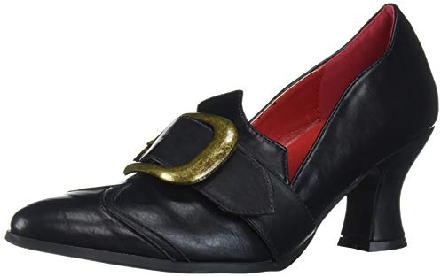 Ellie Shoes Women's 253-SOLSTICE Shoe, Black Polyurethane, 9 M US