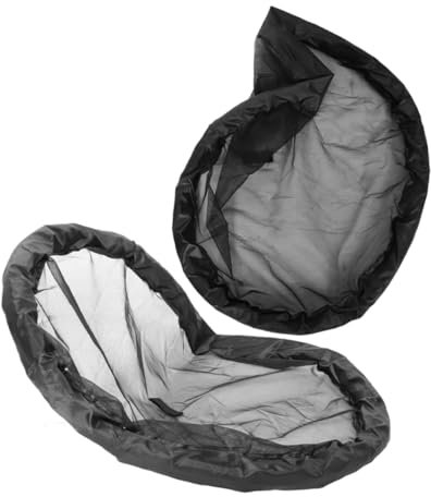 Happyyami Isla Flotante De Plantas Jardinera Flotante Barrera De Plantas De Isla Flotante Barrera Vegetal Flotante para Acuario Protección De Plantas Flotantes Maceta Flotante Tela Black