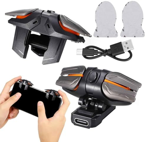 Mobilkontroll mobiltelefon - trigger-knappar | Trigger Gamepad Heat Dissipation Smartphone Handle Game Electronics tillbehör för fest födelsedag kontor lägenhet [video game]