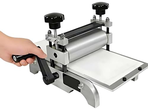Prensa Manual De Grabado Y Máquina De Impresión Para Linóleo, Madera Y Cobre, Rodillo Ajustable, Para Artistas, Impresores Y Hobbyistas