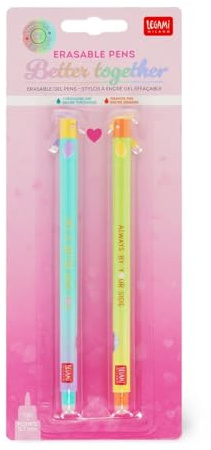 LEGAMI Stylos gel effaçables édition spéciale Saint-Valentin 2026 Better Together Édition Saint-Valentin