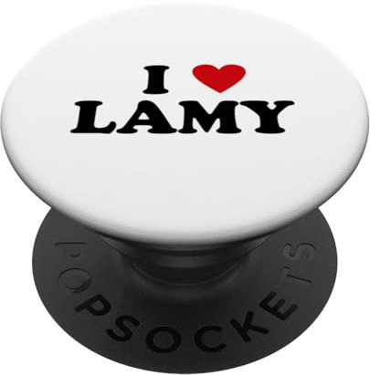 I Heart Fidschi City - Ich liebe Lamy PopSockets mit austauschbarem PopGrip