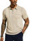 Poloshirts für Herren T-Shirt Beach Tops Golf Polo Kurzarm Atmungsaktiv Polohemden XXL Aprikose 614S24-4