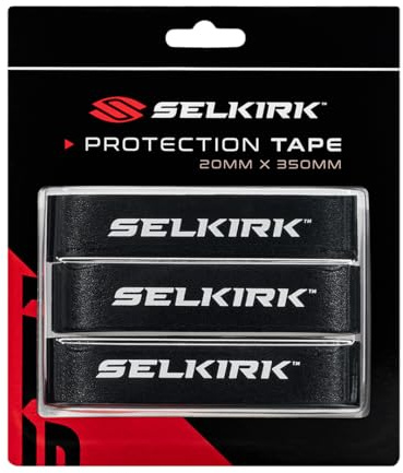Selkirk | Pickleball paddle edge tape that absorbs impact and applies easily, in 15mm and 30mm widths