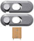 2 PCS Fridge Child Safety Lock, Baby Safety French Fridge Lock,Cupboard Locks for Children,Invisible Fridge Door Lock for Fridge, Easy to Install, Freezer Lock No Tools Need or Drill