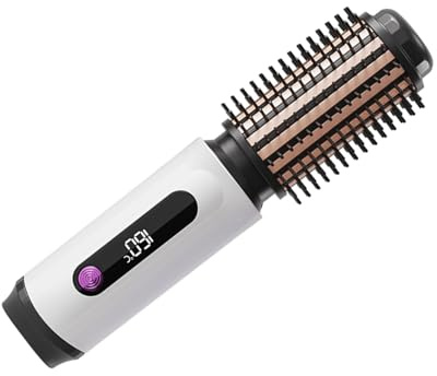 Fer à friser et brosse à lisser pratique texture ABS portable pour femmes et hommes besoins de coiffure appareils ménagers