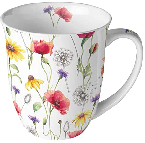 Ambiente Becher 0,4 L Mohnwiese