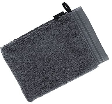 Vossen Belief Waschhandschuh 22 x 16 cm Graphit