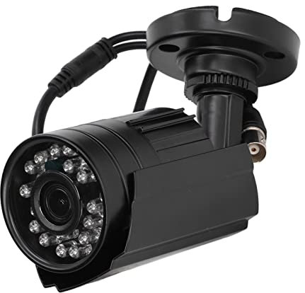 Telecamera di sicurezza, telecamera CCTV analogica per visione notturna a infrarossi con obiettivo da 3,6 mm per esterni per interni(AMICO)