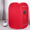 Sauna Portatile con Telecomando, Sauna da Casa, Sauna Mobile a Vapore Sauna Domestica Cabina Termica Sauna per Sedersi Cabina Sauna (B-80 * 80 * 135cm Rosso)