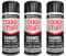 SDMAX Spray Paint Black, Gloss Black, 400ml Can Fast Dry, Acrylic Spray Paint For Metal, Wood, And Paper, Rust Resistant, Perfect For Indoor And Outdoor Use (3 Pcs)