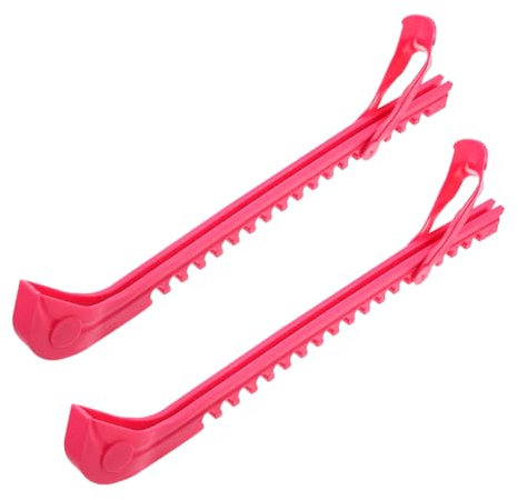 Happyyami 1 Paar Schlittschuhe Klinge Klingen für Jungen Eiswächter Reibungsschalthebel Premium-Eislaufschützer praktische Kufenhüllen Schutz Messerset Rollschuhe Sicherheitsmaske Kind