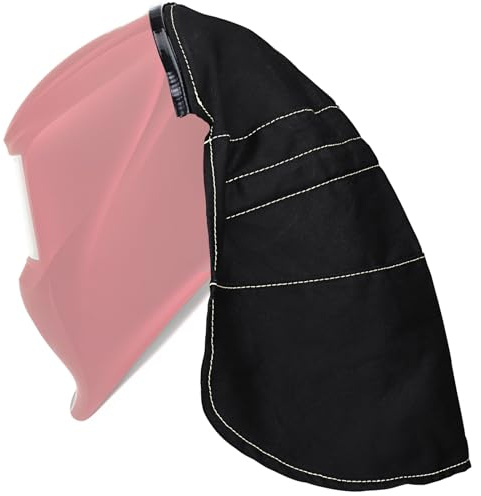 MATINA Welding Hood Cover, Welding Helmet Cover Extended FR Cotton Rear Cover with Press Fit Seal, Welding Hood Accessories for Welding Neck Protector, Fit for Most Welding Helmets