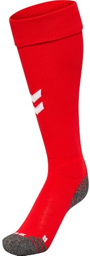 hummel, hmlPRO 39/42 - Calzini da calcio, colore: Rosso/Bianco