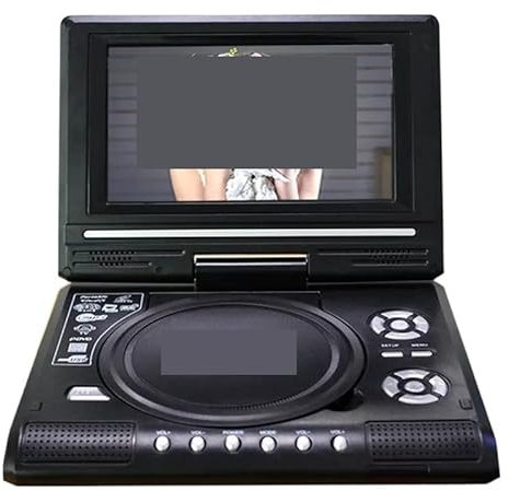 Bärbar DVD-spelare, DVD-spelare, 9,8 tums bärbar DVD-spelare for hemmabil VCD CD-spel TV-spelare USB-radioadapter Stöd for FM-radiomottagning,for Home, Car