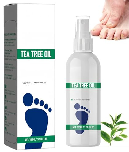 Foot Spray For Smelly Feet, Athletes Foot Spray, Instant Feet Peeling Sprays, Shoe&Foot Deodorant, 100ml FeetSanitiser Sprays For Athletes With Tea Tree Oil, Easy to Use for Women & Men
