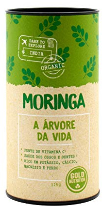 Gold Nutrition Moringa Superalimentos Polvo 125Gr. 0.125 125 g