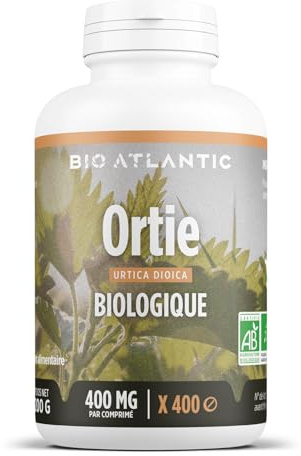 Ortie Partie aérienne Bio - Urtica dioica - 400 mg - 400 Comprimés