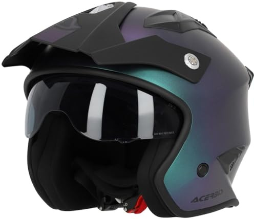 Acerbis Casco Jet Air Metallic Chameleon M