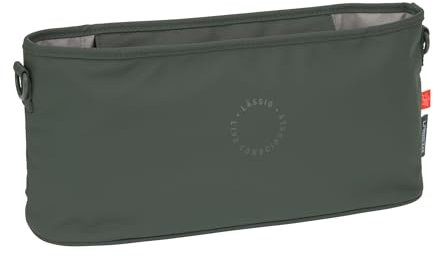 LÄSSIG Baby Kinderwagenorganizer Buggy Organizer Kinderwagentasche inkl. Kinderwagenbefestigung/Buggy Organizer dark olive
