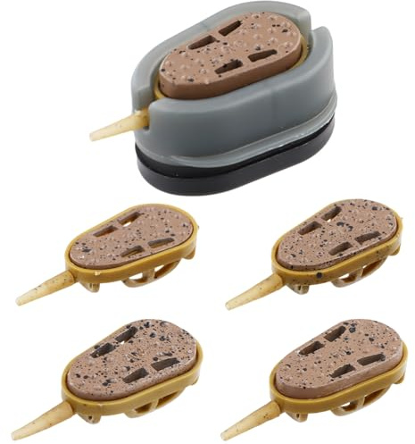 Set di 6 attrezzi da pesca alla carpa, 5 in 1 - Mangiatoia per camion 20g-60g